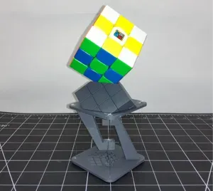 Tensegrity Rubik's Cube Stand