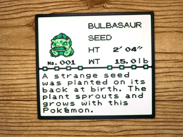 Pokemon Pokedex Bulbasaur Ivysaur Venusaur. — Image 3 of 5