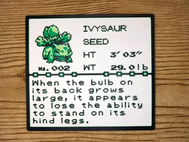 Pokemon Pokedex Bulbasaur Ivysaur Venusaur. — Image 4 of 5
