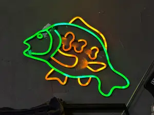 Pesce Carpa Neon Flex ( carpfishing )