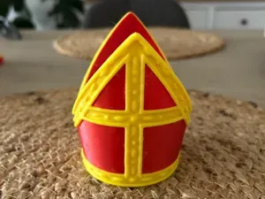 Sinterklaas Mijter – LED Theelichthouder