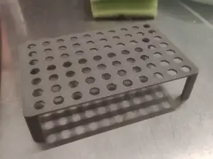 Simple magnetic sponge stand for d4x3mm magnets