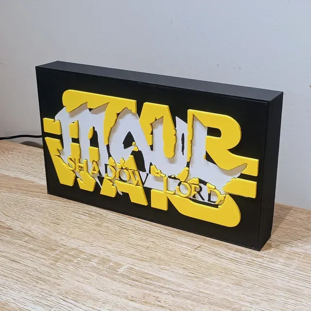 Star Wars Maul Shadow Lord WLED Lightbox — Image 6 of 10