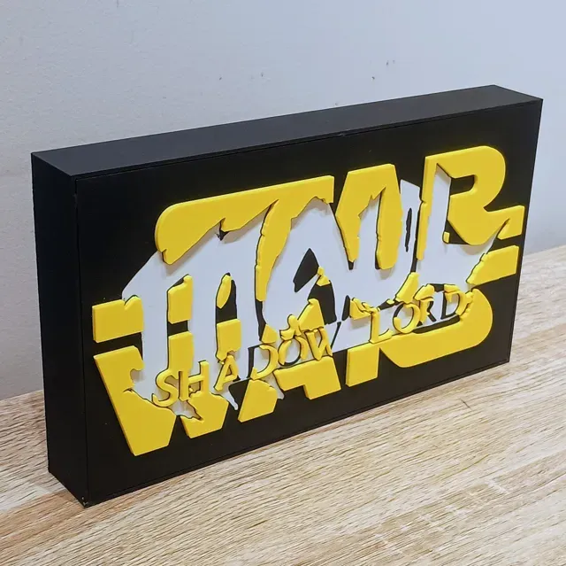 Star Wars Maul Shadow Lord WLED Lightbox — Image 5 of 10