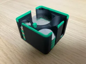 Gridfinity Battery Trays (Button Cell) + Spacer