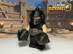 Legoman Mega Knight Clash Royale NO AMS NEEDED