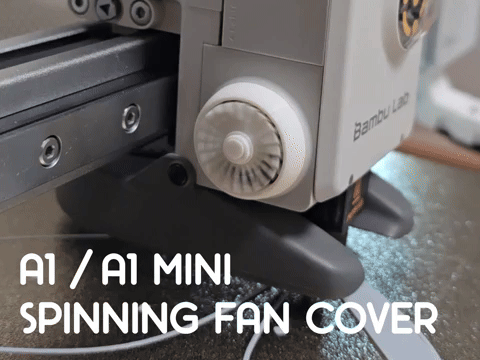 𖣘 A1 / A1 Mini Spinning Fan Cover 𖣘