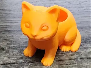 Cute Kitten Cat Flower Pot Planter Vase