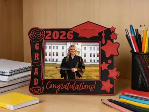 2026 Graduation Photo Frame 4x6 inch