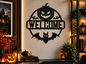Cadre Halloween Welcome