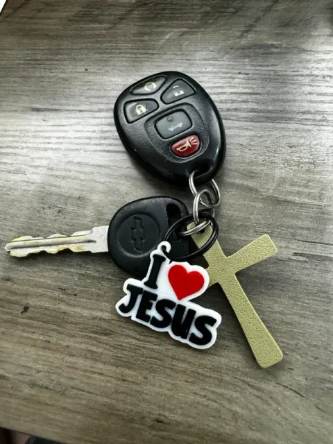 I Love Jesus Keychain 35mm — Фото 5 из 5