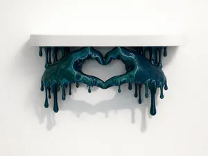 Drip Love Shelf – Heart Hands Edition