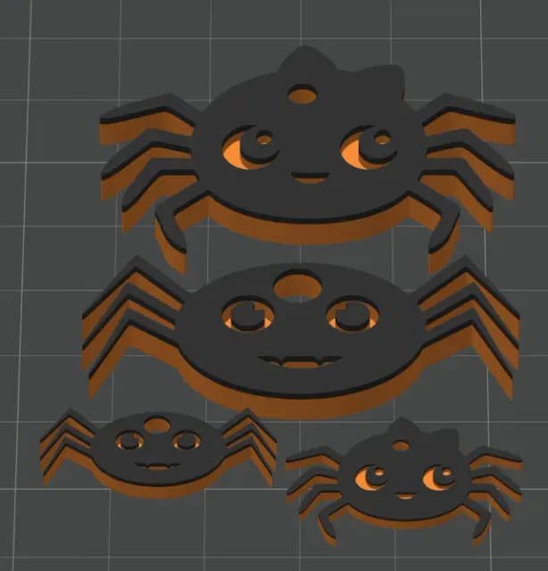 Cute Spooky Spider Family — Image 3 of 5
