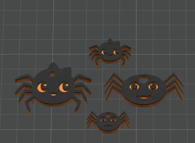 Cute Spooky Spider Family — Image 4 of 5