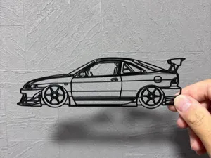JDM Custom Car Wall Art HONDA INTEGRA TYPE-R DC2