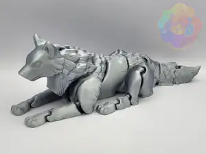 Floppy Wolf - Flexi Articulated Animal (pip)