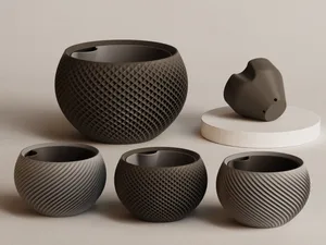 SFERA Organic Geometric Planters & Pots
