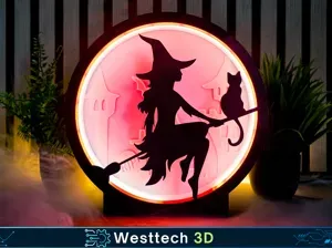Hexe Lampe Halloween
