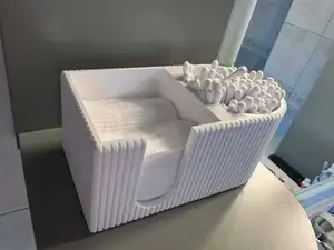 Organizer for Cotton Swabs and Square Cotton Pads