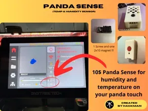 Panda Sense -Humidity & Temp sensor for PandaTouch