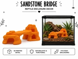 Sandstone Bridge Hide System – Desert Habitat