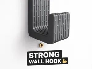 SIMPLE. STRONG. HOOK - STRONG WALL HOOK