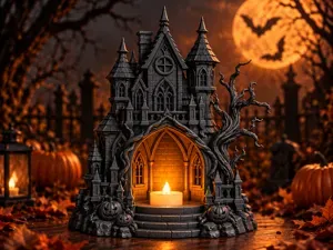 Haunted Hollow Tealight Holde