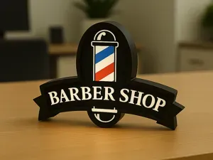 Barber Shop Lightbox | LED Lamp