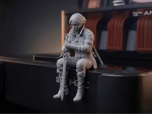 Ciri of Cintra (The Witcher 3) - Desk Companion
