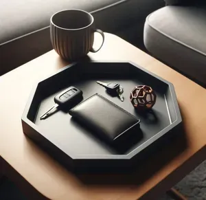 Octagonal Key & Wallet Tray