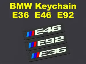 E36 - E46 - E92 BMW Keychain - Portachiavi BMW