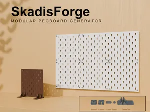 SkadisForge — IKEA SKADIS Pegboard Generator