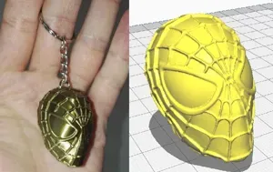 Spiderman Keychain