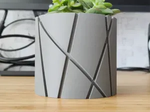 Line Plant pot and Planter - Vase mode design