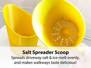 Salt, Seed & Fertilizer Spreader Scoop