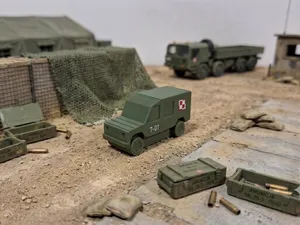 Tarpan Honker –Low-Poly Polish Military Off-Roader