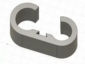7mm - 6mm Cable Clip - Clip Cables together