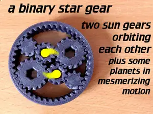 binary sun gear fidget