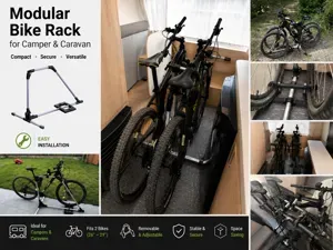 Modular Bike Rack for Camper & Caravan