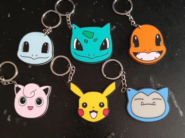 Jigglypuff 3D Face Keychains — Фото 3 из 3
