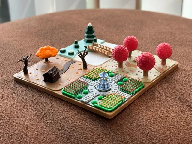 Mini Summer Theme Diorama - Modular Grid — Image 3 of 5