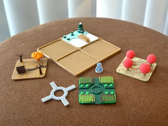 Mini Summer Theme Diorama - Modular Grid — Image 5 of 5