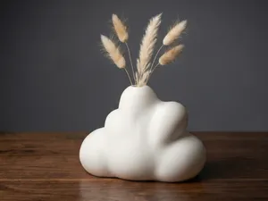 Cloud Vase – Moder Planter Cloud Shape Desk Decor