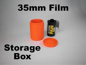 35mm Film Analog Storage Box Container Case