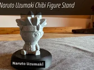 Naruto Uzumaki Chibi Figure Stand