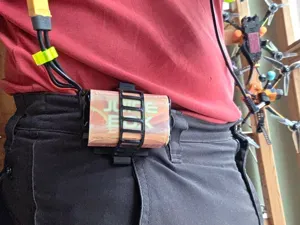 Belt Clip for FPV Goggles Batteries