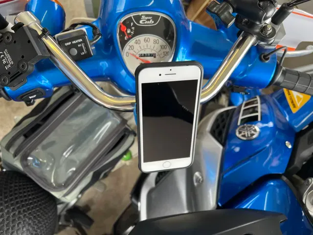 Anti-Vibration Phone Mount for 22mm Handlebars — Фото 3 из 7