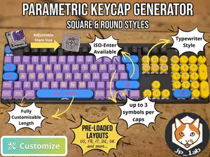 The Ultimate Parametric Keycap Generator