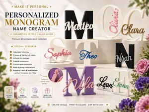 Personalized Monogram Name Creator