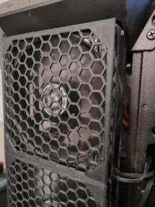offset 120 mm fan grill (no hardware)
